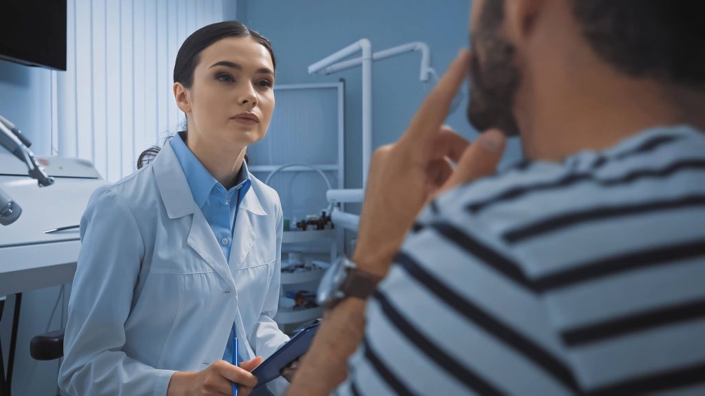 family dentistry in Simpsonville, SC addresses patient's concern