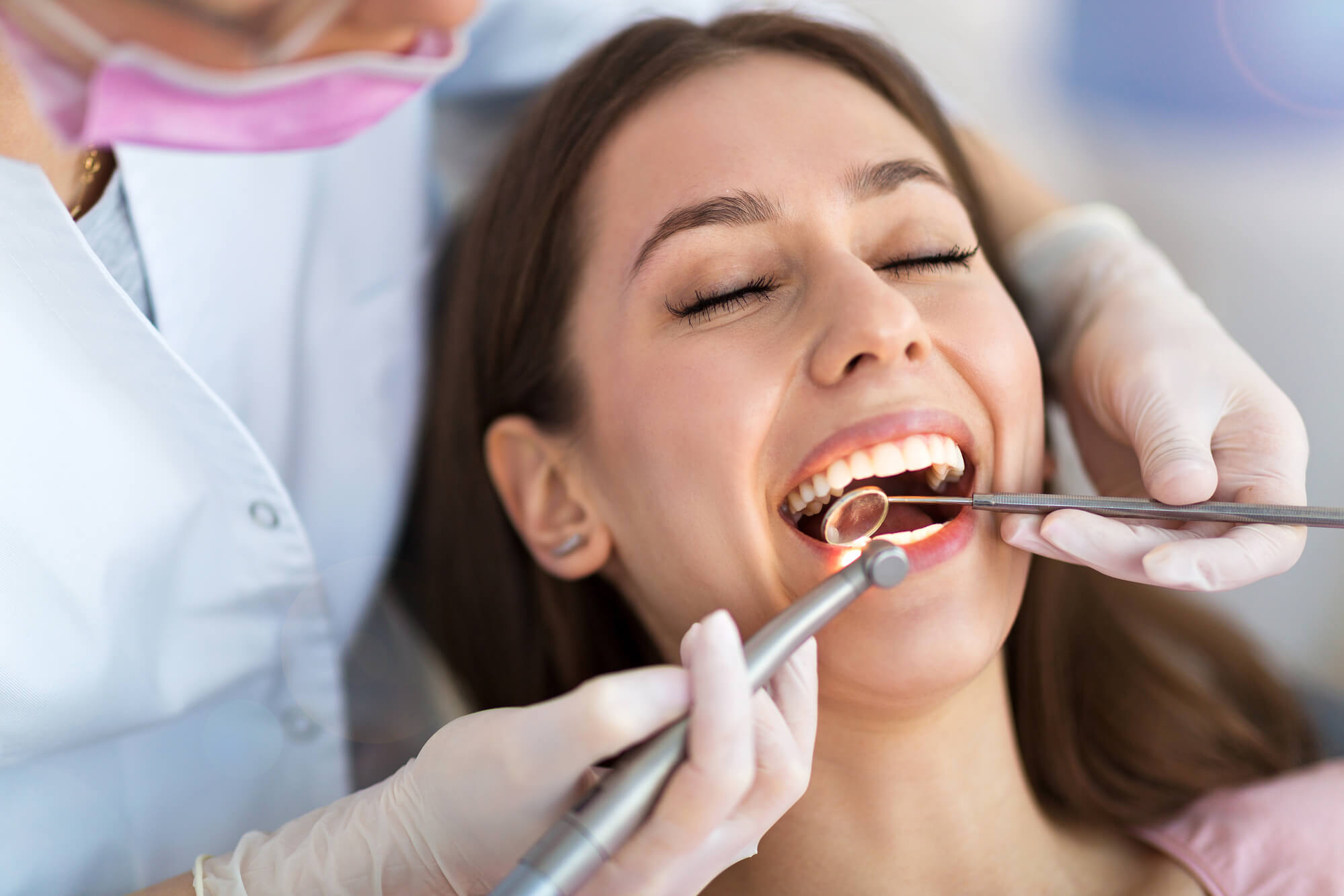 Woman at family dentistry appointmentGreenville SC